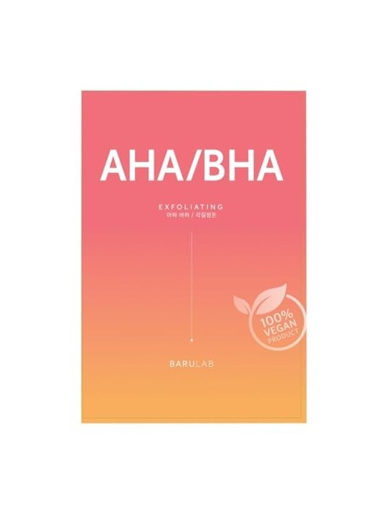 Maschera vegana esfoliante AHA/BHA 23 gr donna