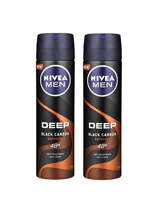 Spray antitraspirante Nivea Deep Espresso uomo 150 ml