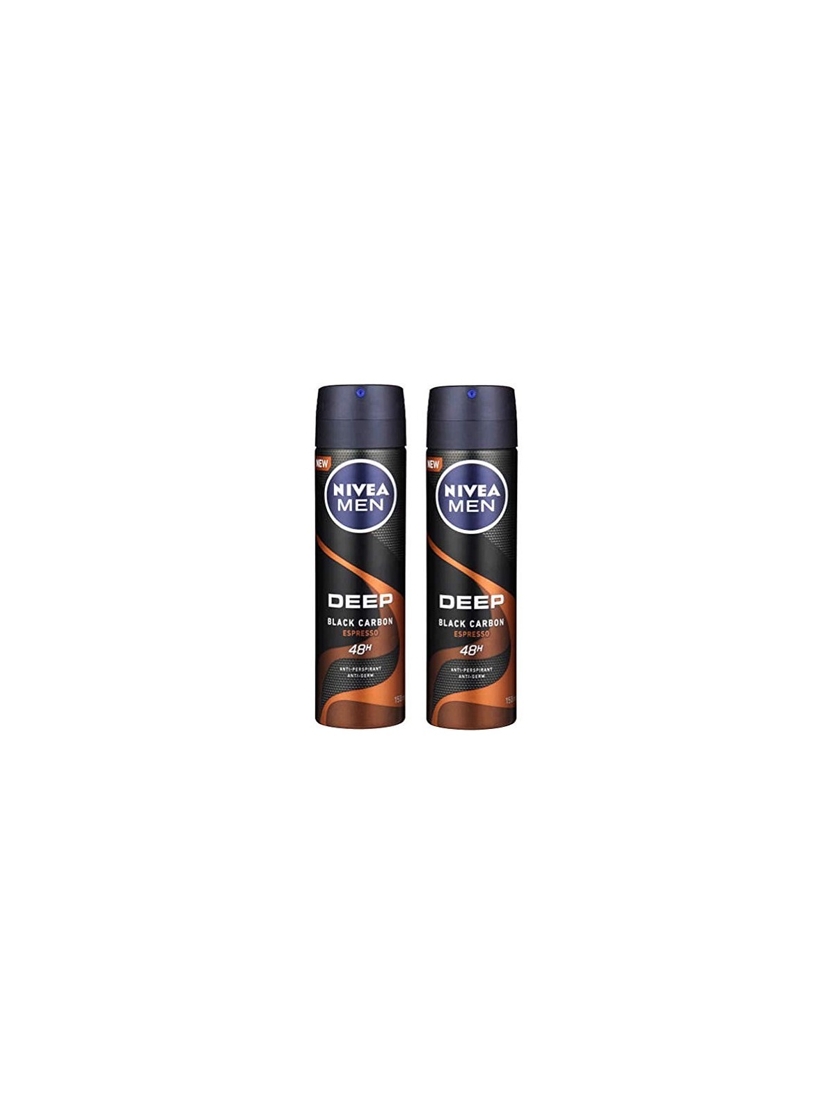 Spray antitraspirante Nivea Deep Espresso uomo 150 ml
