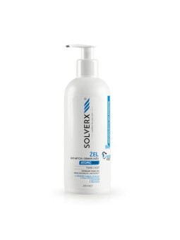 SOLVERX Gel Lava Occhi e Viso per Pelle Atopica 200ml