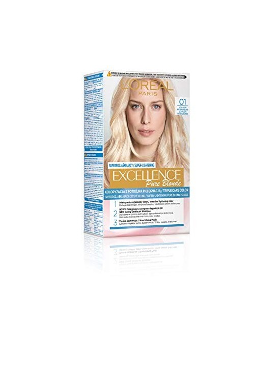 Tintura per capelli Excellence Creme 01 Biondo naturale super chiaro