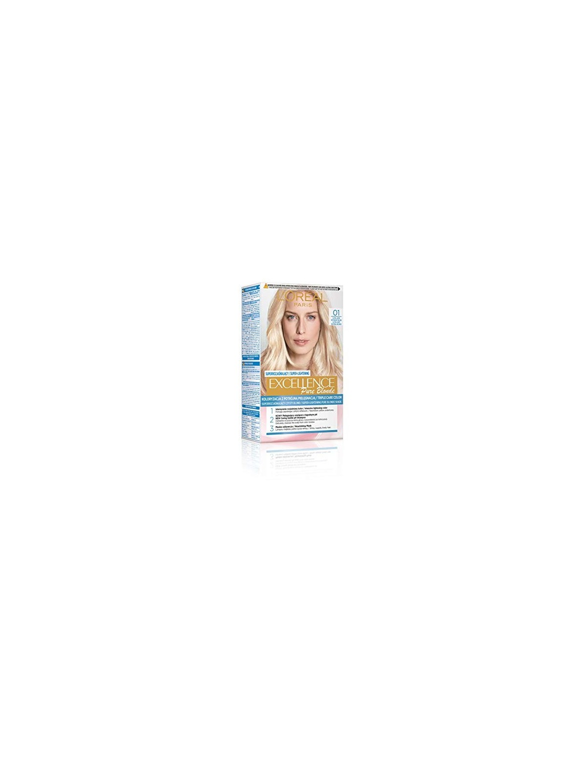 Tintura per capelli Excellence Creme 01 Biondo naturale super chiaro