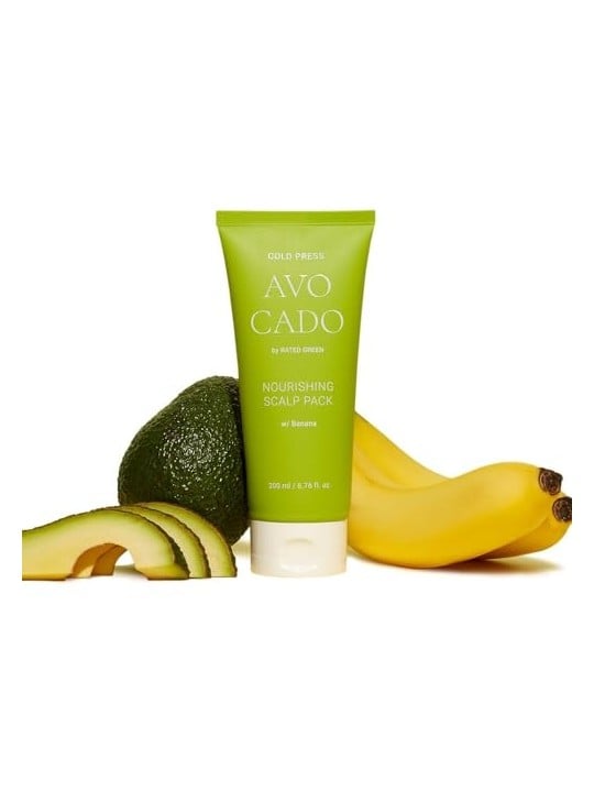 Nutriente trattamento per il cuoio capelluto con avocado e banana 200ml