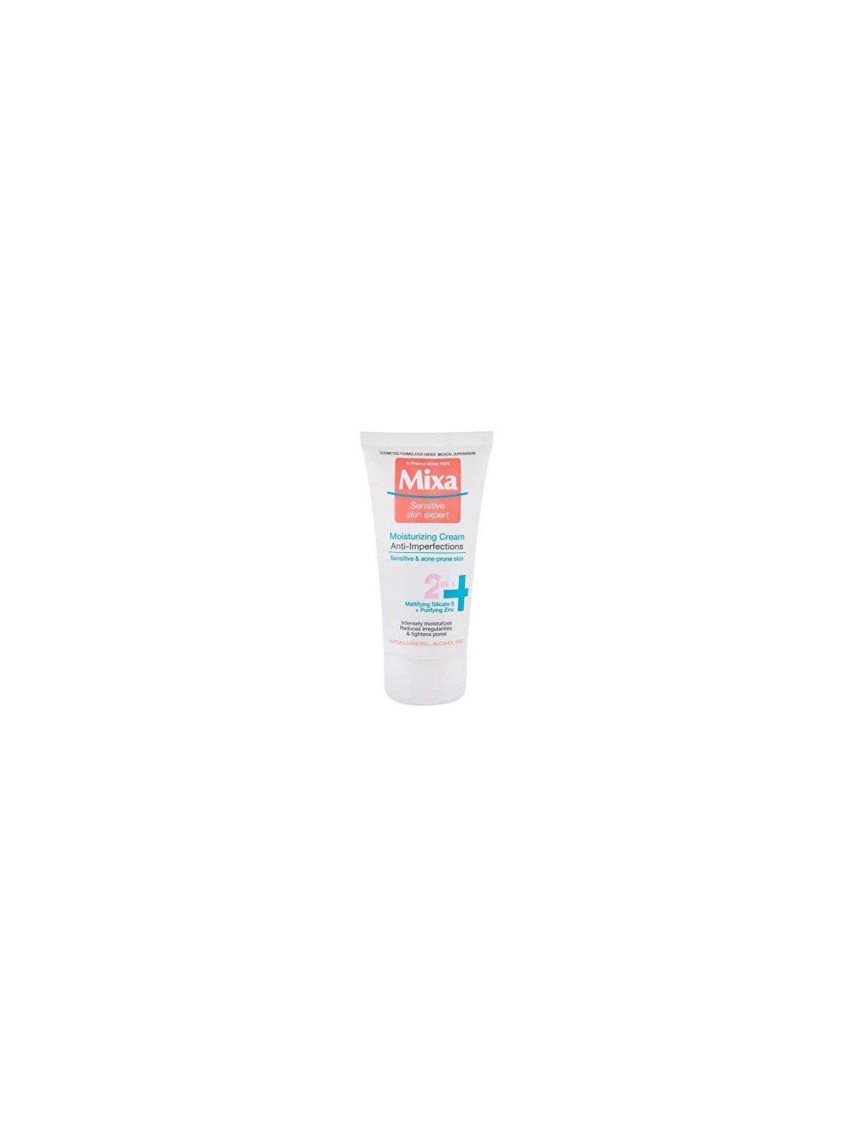 Crema idratante antiimperfezioni Mixa Sensitive Skin Expert donna 50ml