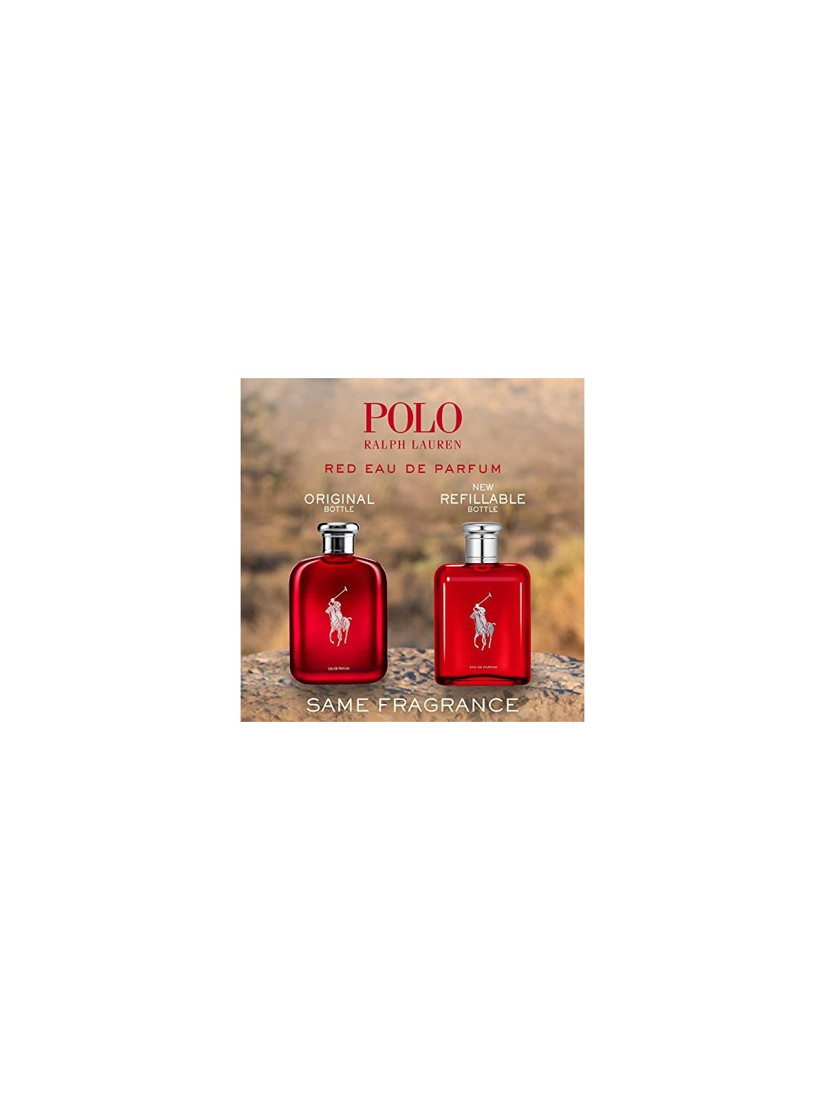 Ralph lauren polo red eau de perfum 125ml vaporizzatore unisex