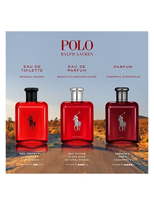 Ralph Lauren Polo Red Eau De Toilette 75 ml man