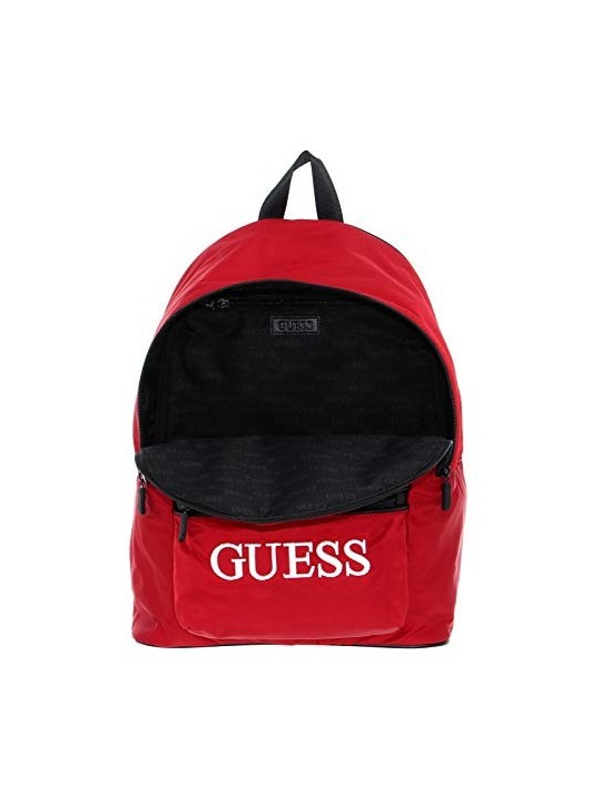 Guess Quatro Material Red Backpack