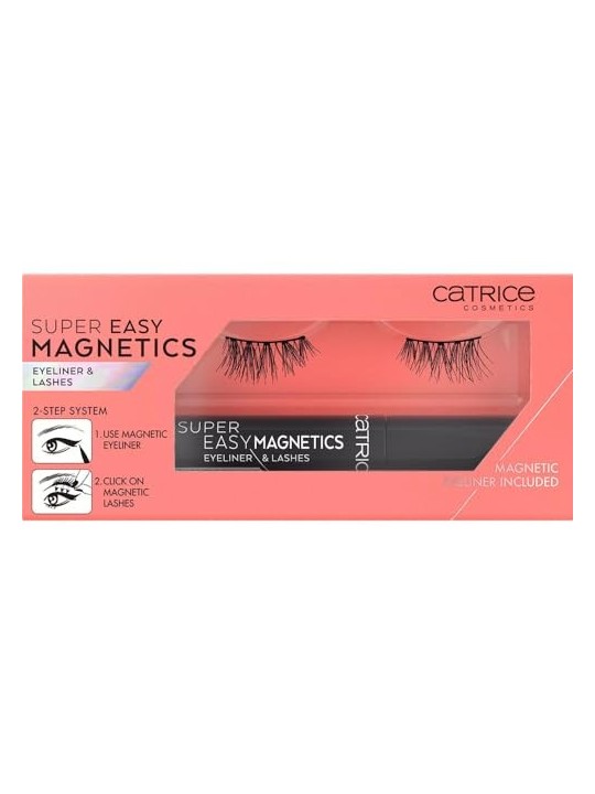 Catrice Super Easy Magnetics Ciglia Finte Magnetiche e Eyeliner 4 ml 010 Volume Magico donna