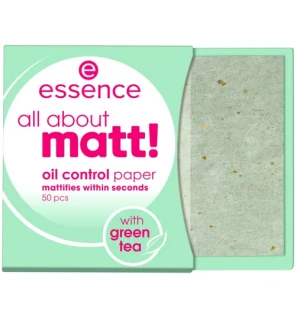Essence All About Matt Carta di Controllo dellOlio per Donna 50 unit