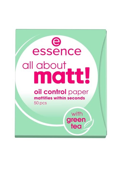Essence All About Matt Carta di Controllo dellOlio per Donna 50 unit