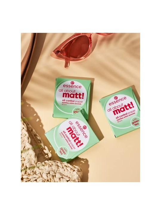 Essence All About Matt Carta di Controllo dellOlio per Donna 50 unit