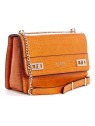 Guess Katey Convertibile Xbody Flap Borsa a Tracolla Arancione
