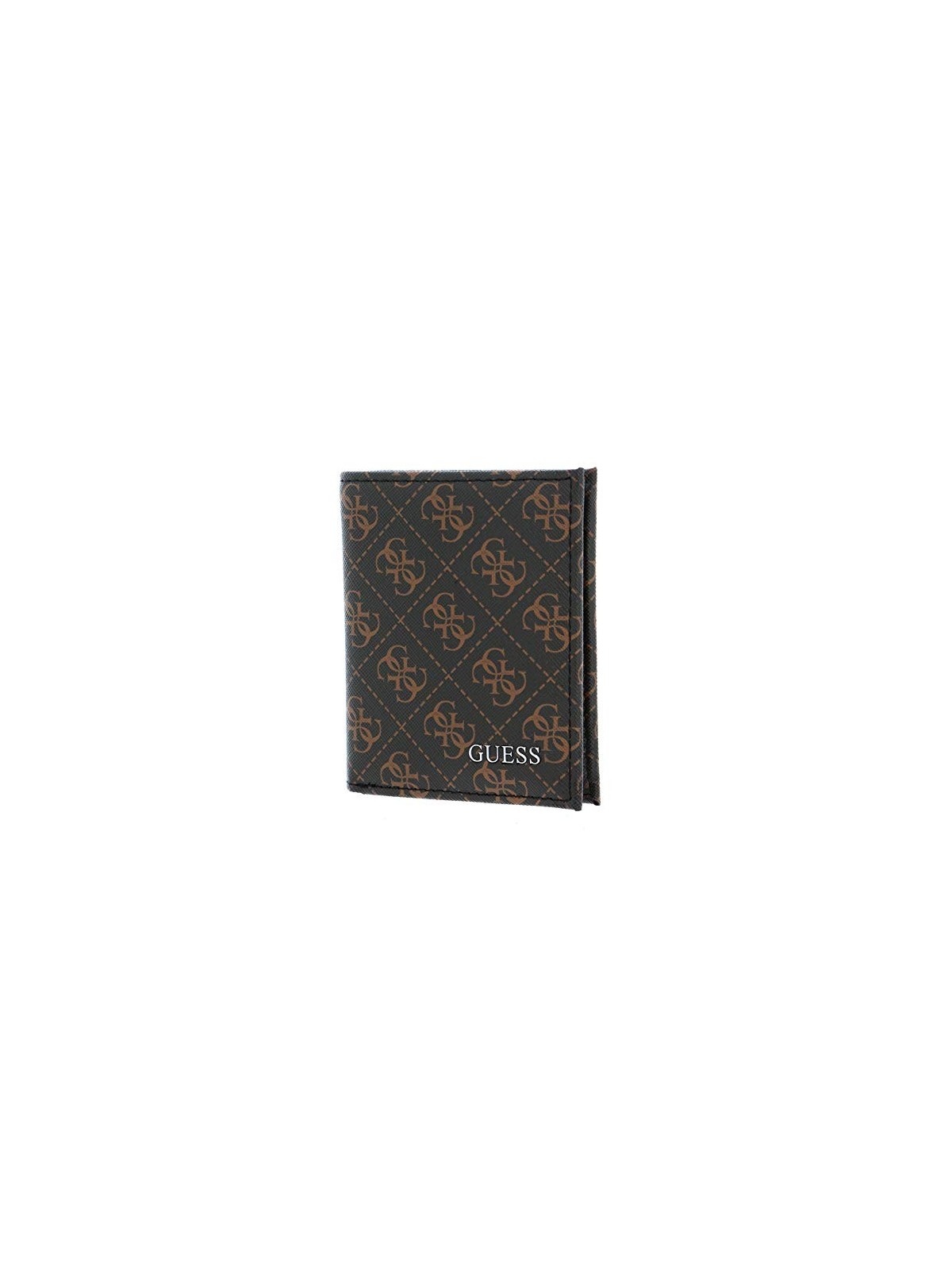 Portafoglio Guess Vezzola SMVZLALEA22 Marrone Scuro Uomo