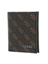 Portafoglio Guess Vezzola SMVZLALEA22 Marrone Scuro Uomo