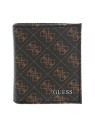 Portafoglio Guess Vezzola SMVZLALEA22 Marrone Scuro Uomo