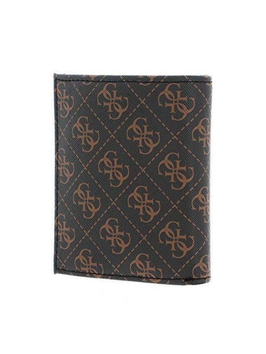 Portafoglio Guess Vezzola SMVZLALEA22 Marrone Scuro Uomo