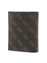 Portafoglio Guess Vezzola SMVZLALEA22 Marrone Scuro Uomo