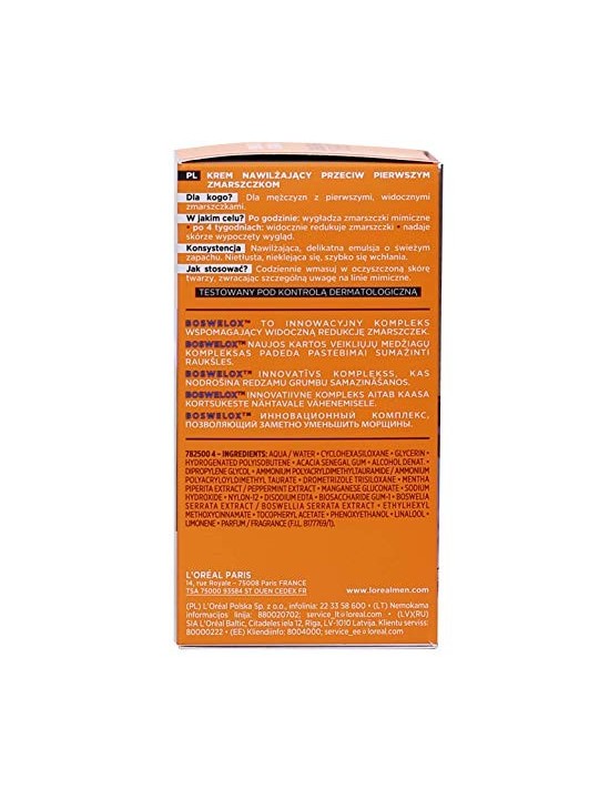 LOREAL Men Expert crema idratante per le prime rughe 50ml