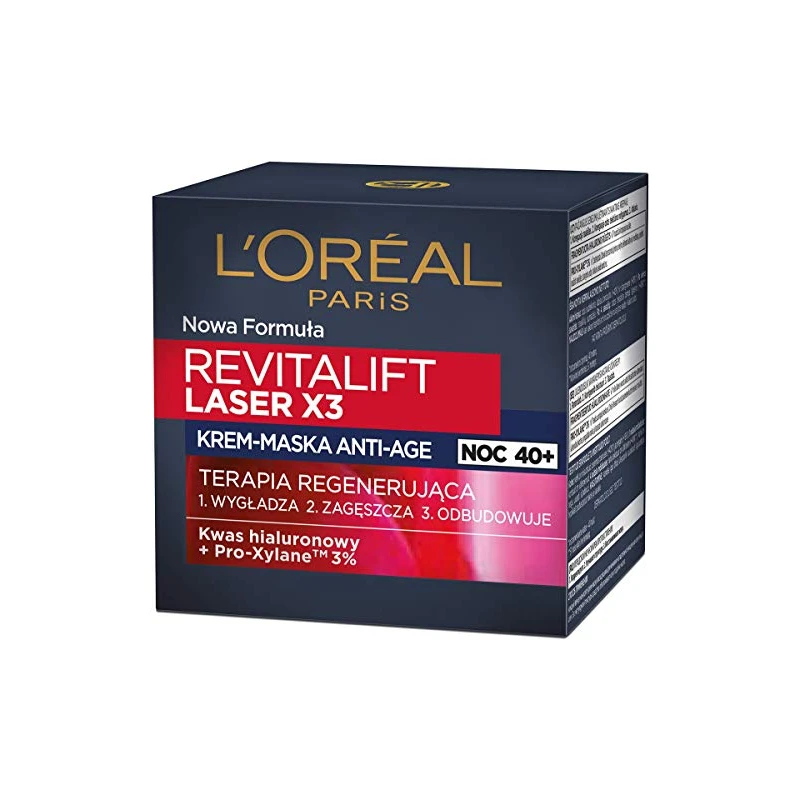 LOreal Revitalift Laser X3 Night Cream Crema antiet donna 50ml