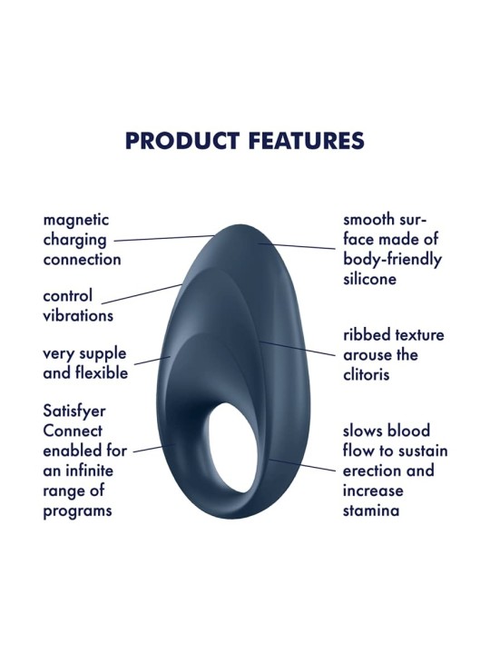 Anello Masturbatore SATISFYER Mighty One per Uomo