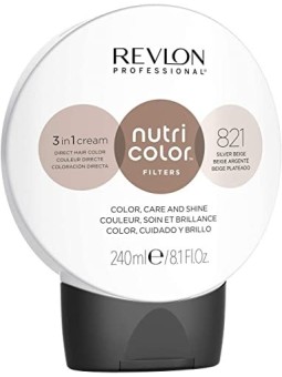 Revlon Nutri Color Filters 3 In 1 Cream 240ml 821 Silver Beige