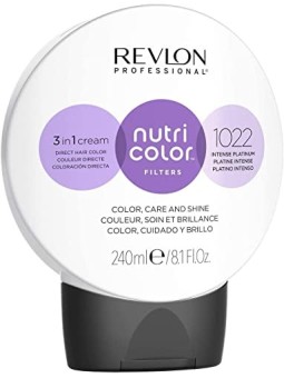 Revlon Nutri Color Filters 3 In 1 Cream 240ml 1022 Intense Platinum