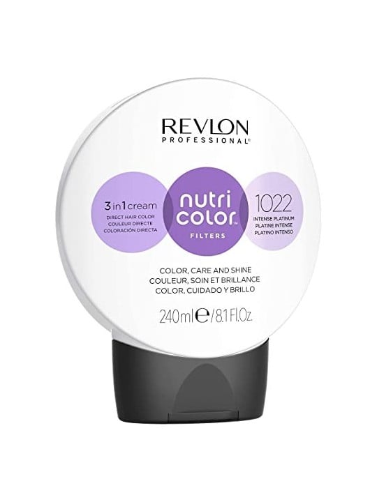 Revlon Nutri Color Filters 3 In 1 Cream 240ml 1022 Intense Platinum