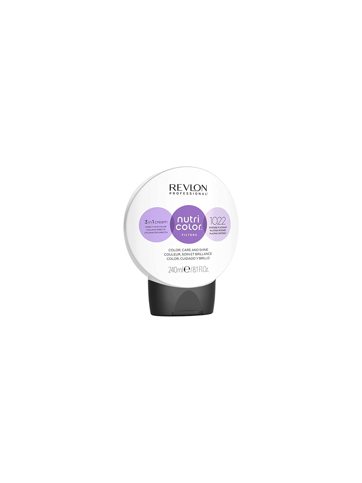 Revlon Nutri Color Filters 3 In 1 Cream 240ml 1022 Intense Platinum