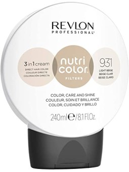 Revlon Nutri Color Filters 3 In 1 Cream 240ml 931 Light Beige