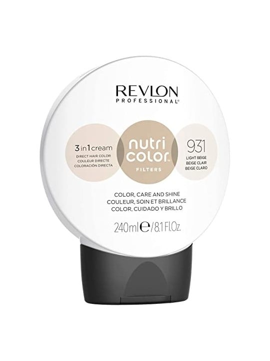 Revlon Nutri Color Filters 3 In 1 Cream 240ml 931 Light Beige