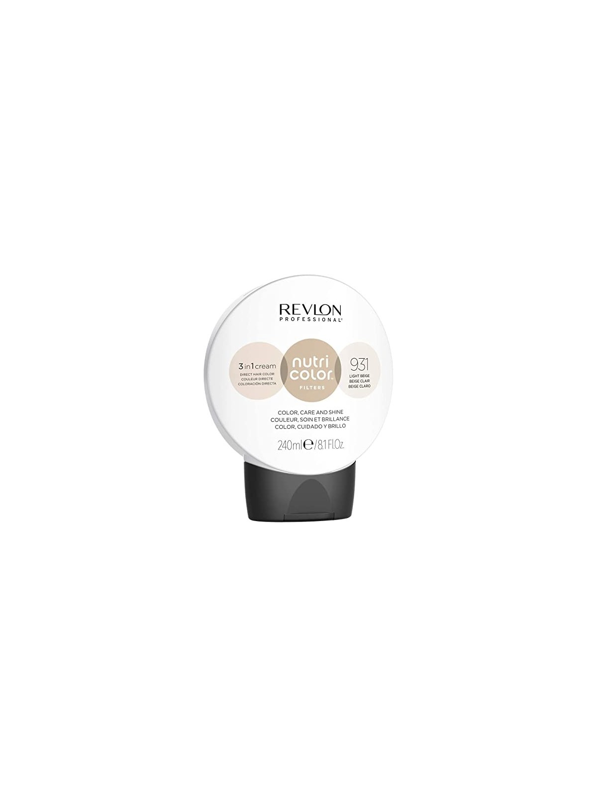 Revlon Nutri Color Filters 3 In 1 Cream 240ml 931 Light Beige
