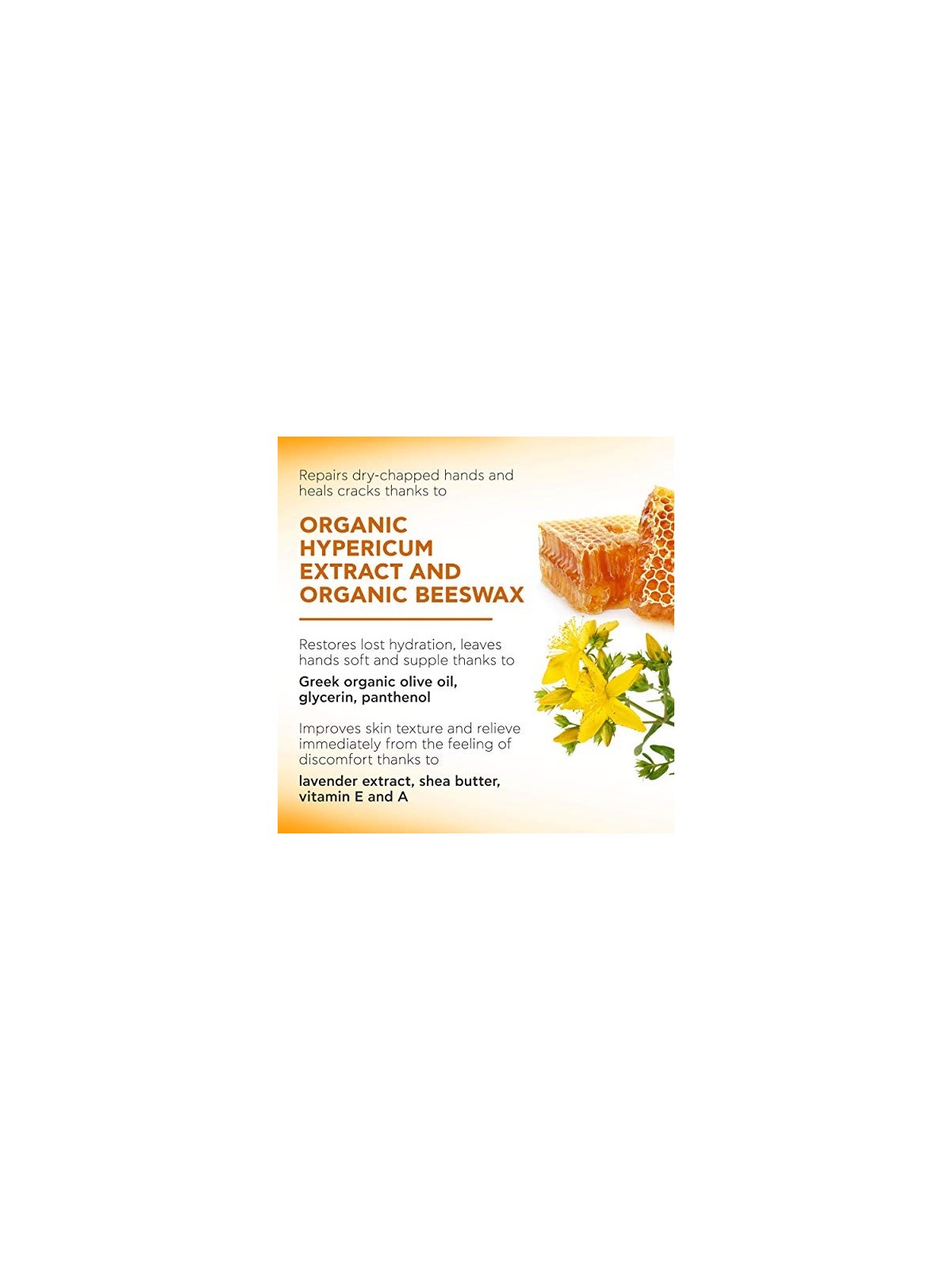Crema per mani secche e screpolate Apivita con Iperico 50ml
