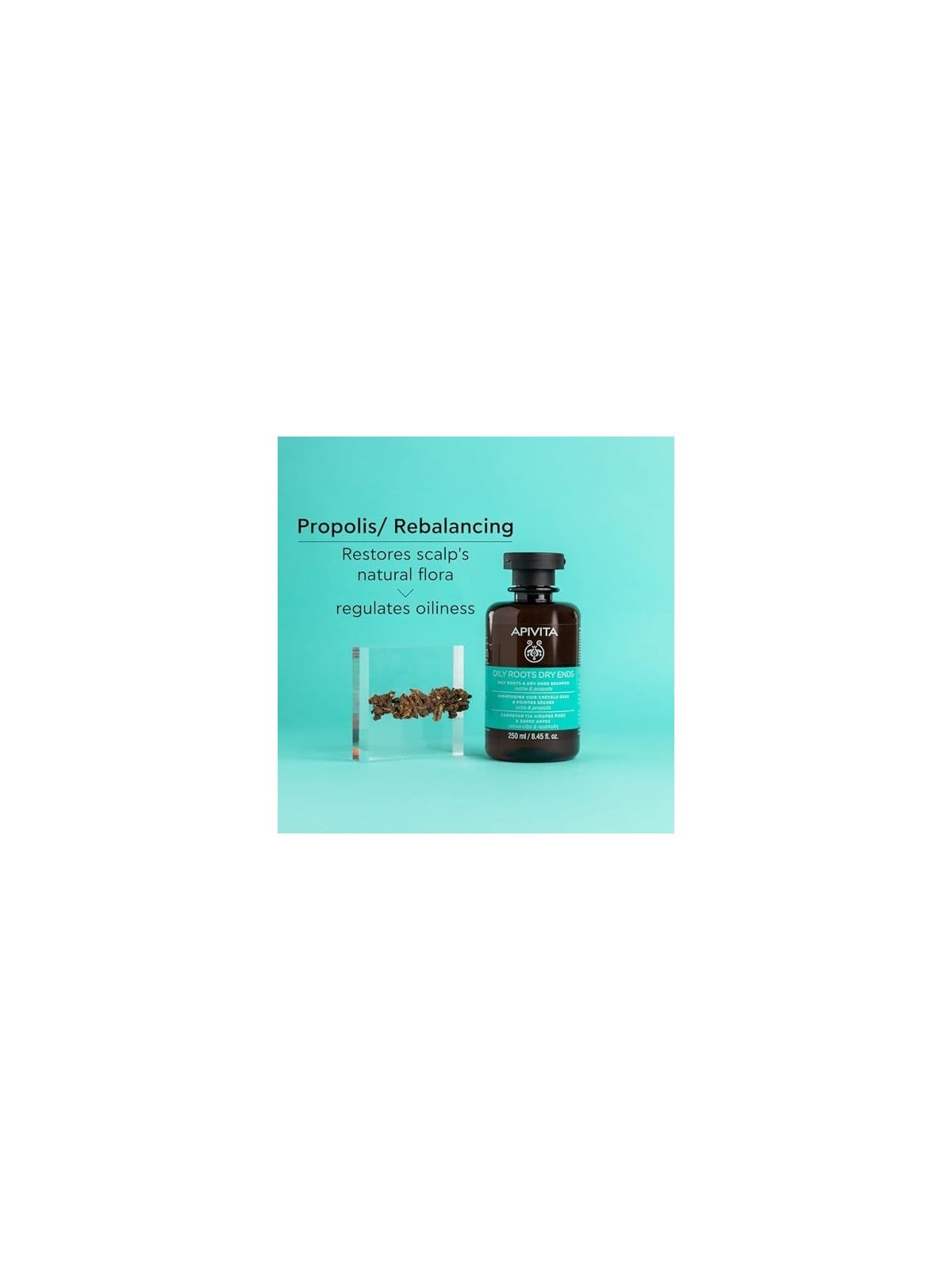 Shampoo Radici Grasse e Punte Secche Apivita 250ml