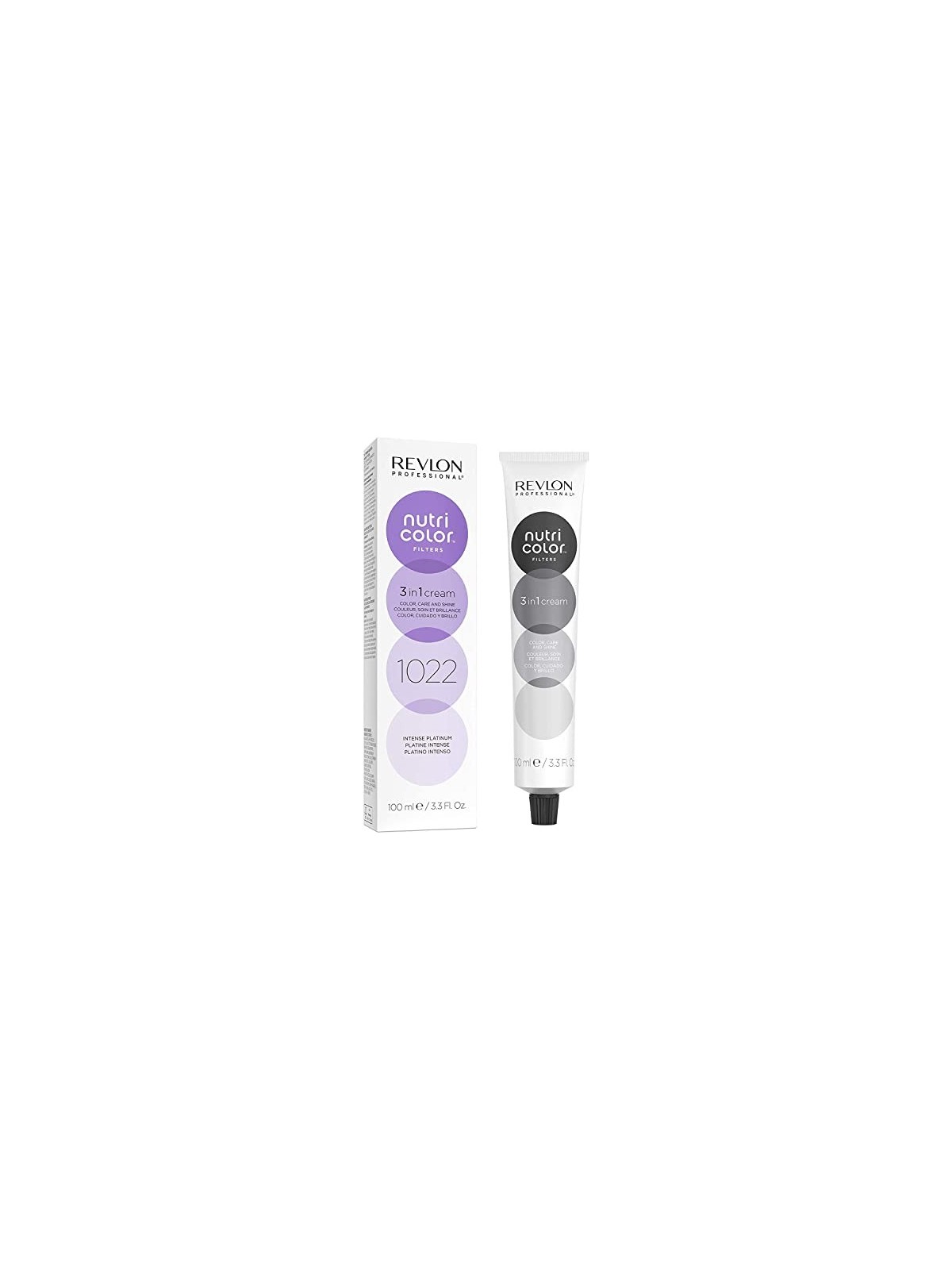 Revlon Nutri Color Filters 3 In 1 Cream 100ml 1022 Intense Platinum