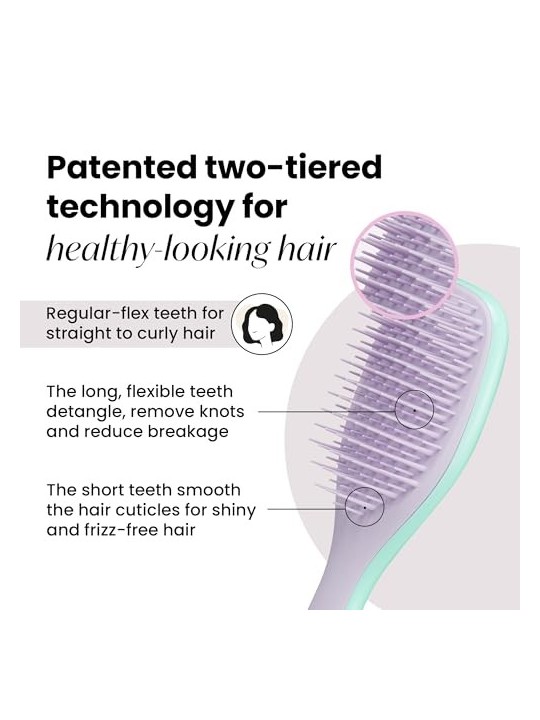 Tangle Teezer Wet Distangling Hairbrush Wisteria Leaf