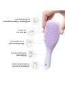 Tangle Teezer Wet Distangling Hairbrush Wisteria Leaf