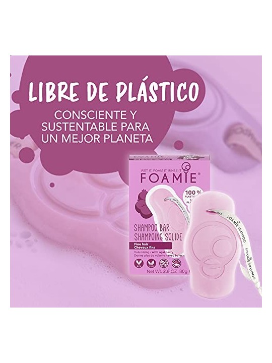 Foamie Sei Adorabowl Shampoo Bar per volume di capelli fini