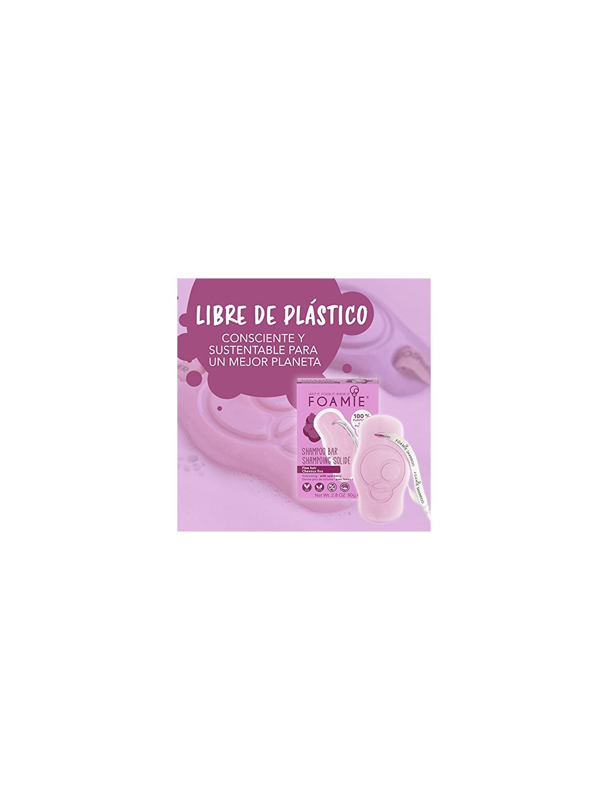Foamie Sei Adorabowl Shampoo Bar per volume di capelli fini