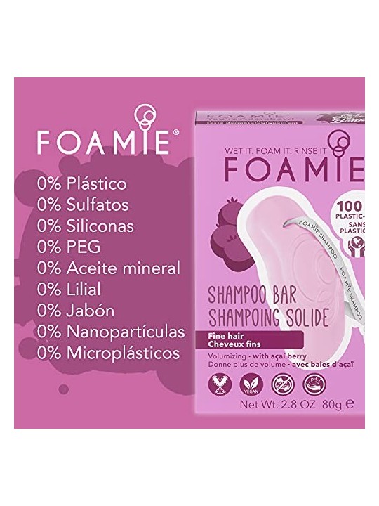 Foamie Sei Adorabowl Shampoo Bar per volume di capelli fini