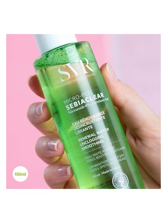 SVR Sebiaclear Micro-Peel Renewal Water 150ml