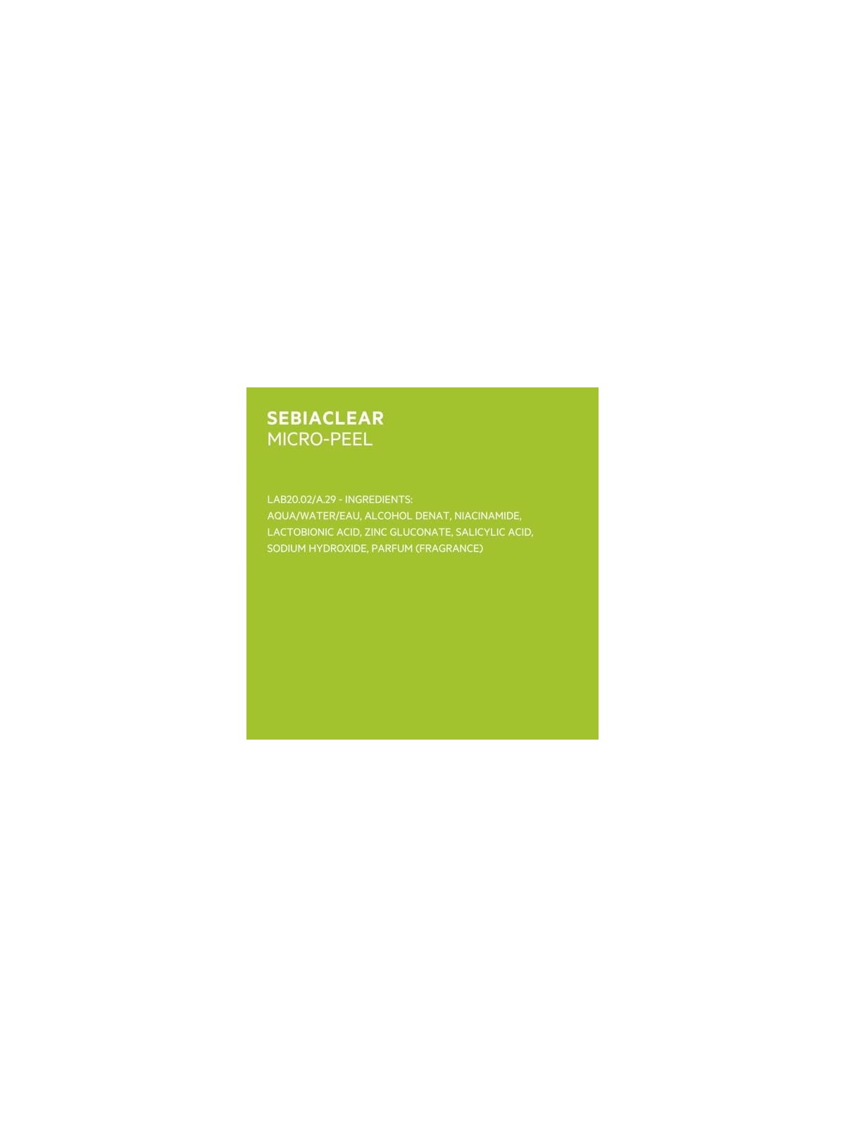 SVR Sebiaclear Micro-Peel Renewal Water 150ml