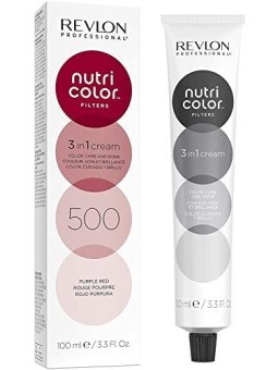 Revlon Nutri Color Filters 3 In 1 Cream 100ml 500 Purple Red