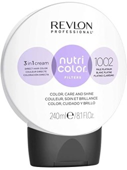 Revlon Nutri Color Filters 3 In 1 Cream 240ml 1002 Pale Platinum