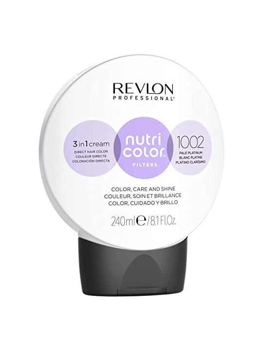 Revlon Nutri Color Filters 3 In 1 Cream 240ml 1002 Pale Platinum