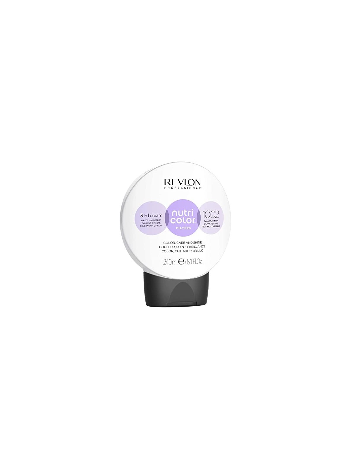 Revlon Nutri Color Filters 3 In 1 Cream 240ml 1002 Pale Platinum