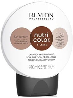 Revlon Nutri Color Filters 3 In 1 Cream 240ml 524 Copper Pearl Brown