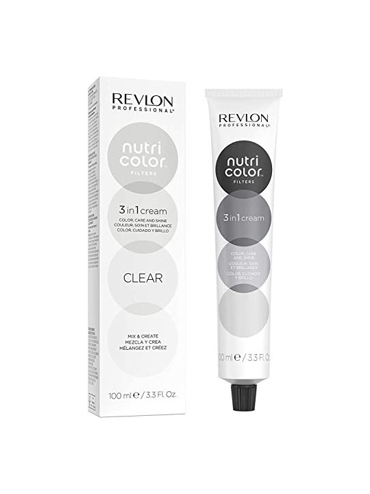 Revlon Nutri Color Filters 3 In 1 Cream 100ml 000 Clear