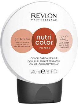 Revlon Nutri Color Filters 3 In 1 Cream 240ml 740 Light Copper