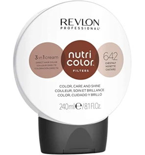 Revlon Nutri Color Filters 3 In 1 Cream 240ml 642 Chestnut