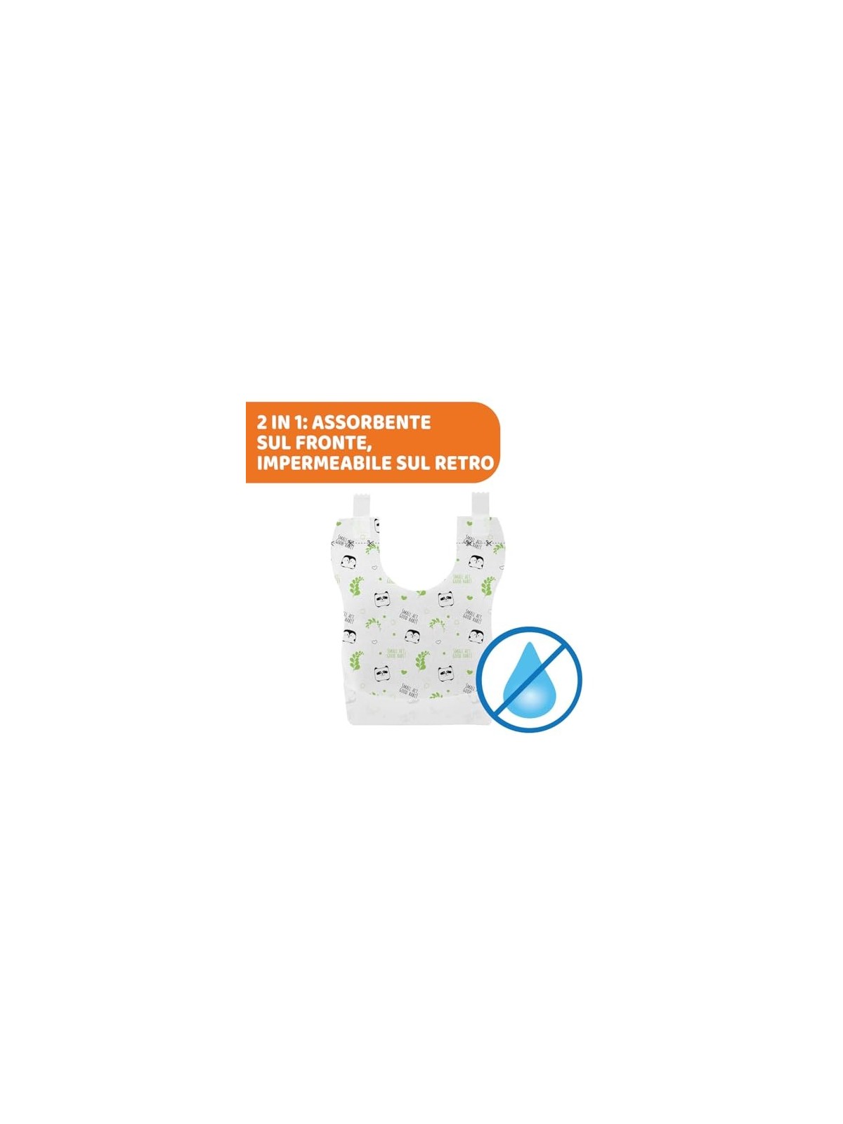 Bavaglini monouso compostabili 36 pz